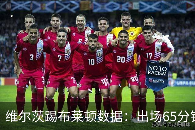维尔茨踢布莱顿数据：出场65分钟造一记乌龙，6次夺回球权